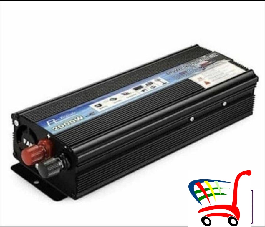 pretvarač napona inverter dik 2000W sa 12v na 220v pretvarač napona