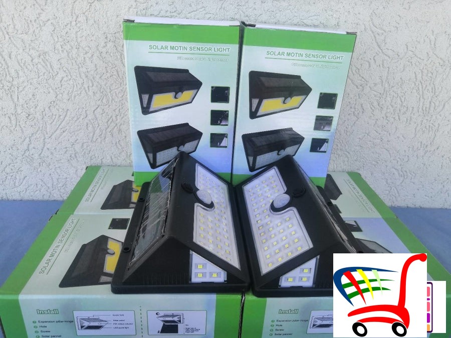 Solarna Led Lampa Sa Senzorom Pokreta Diode Solarna Led Lampa Sa