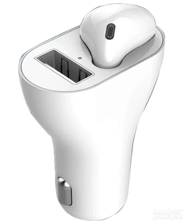 Punjac i bluetooth slusalica za auto - Punjac i bluetooth slusalica za auto
