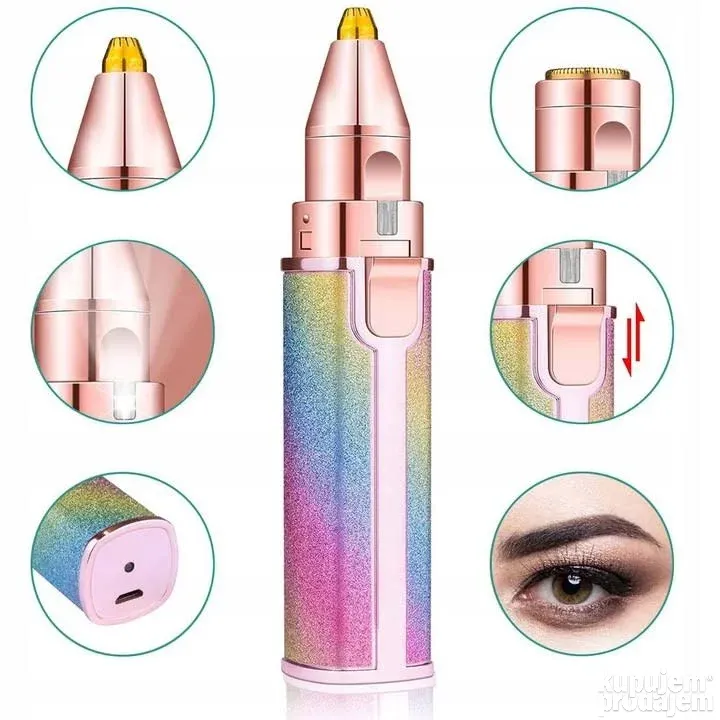 Trimer za obrve i dlačice 2 u 1 - Trimer za obrve i dlačice 2 u 1 - Image 2