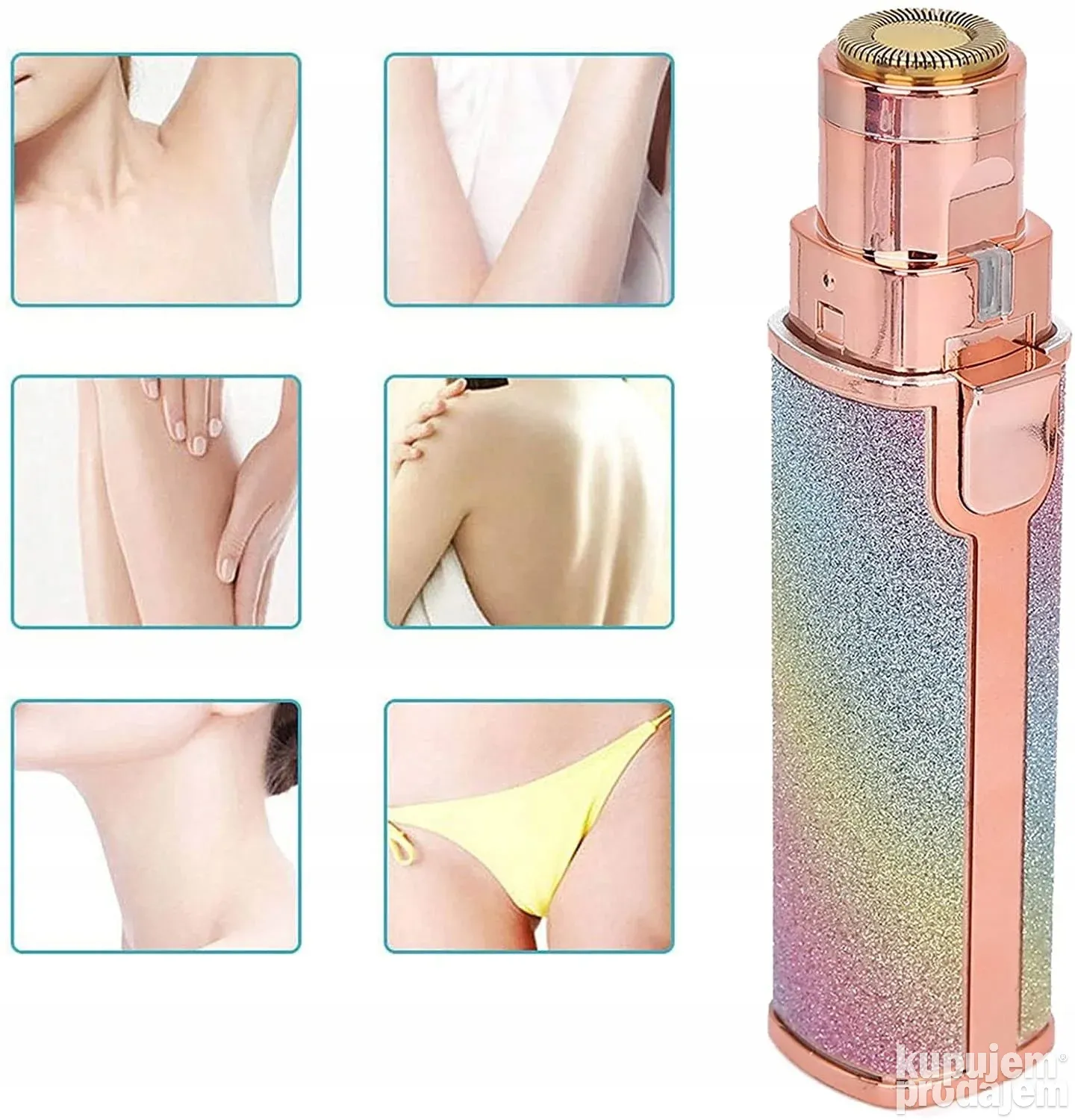 Trimer za obrve i dlačice 2 u 1 - Trimer za obrve i dlačice 2 u 1 - Image 4