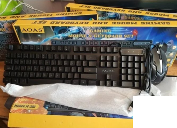 2U1 Gaming Set- Tastatura I Mis Sa Rgb Osvetljenjem -