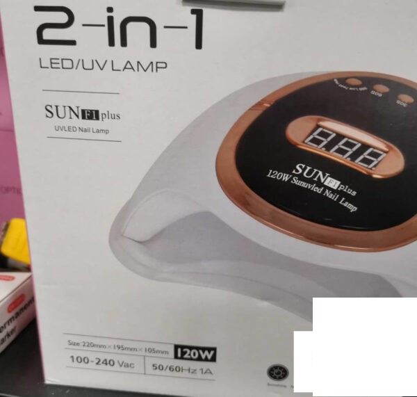 2U1 Led/Uv Lampa Sun F1 Plus 120W -