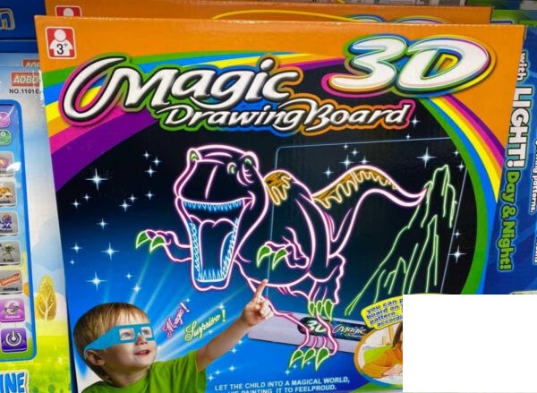 3D Magicni Crtez-Magicna Tabla + Naocare -