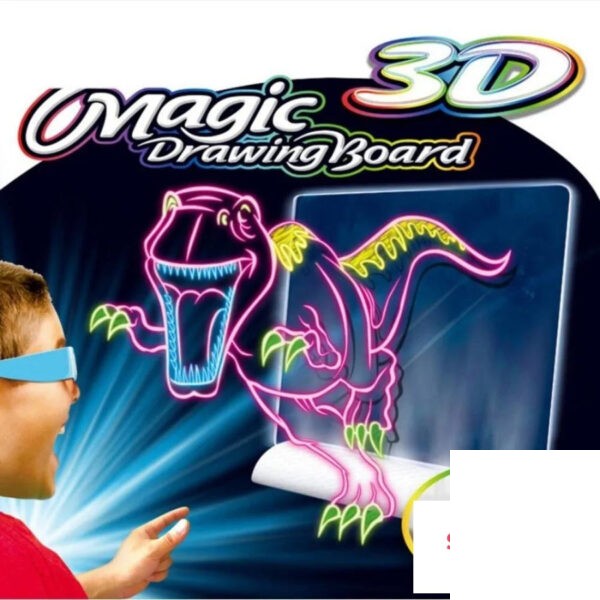 3D Magicni Crtez-Magicna Tabla + Naocare -