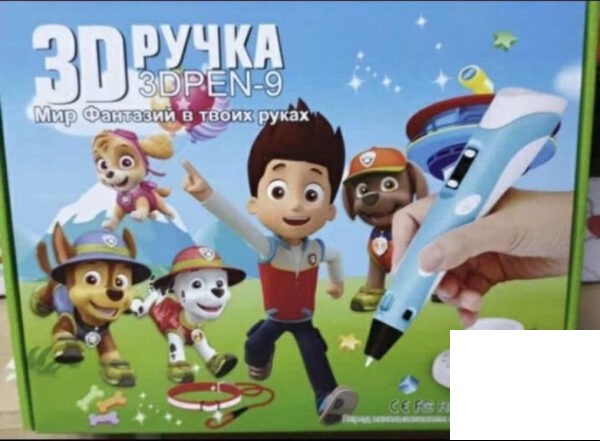 3D Okovka Patrolne Ape - Paw Patrol Olovka