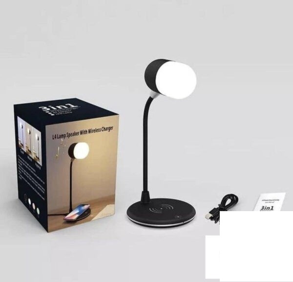 3U1 Led Lampa Bluetooth Zvucnik I Punjac -