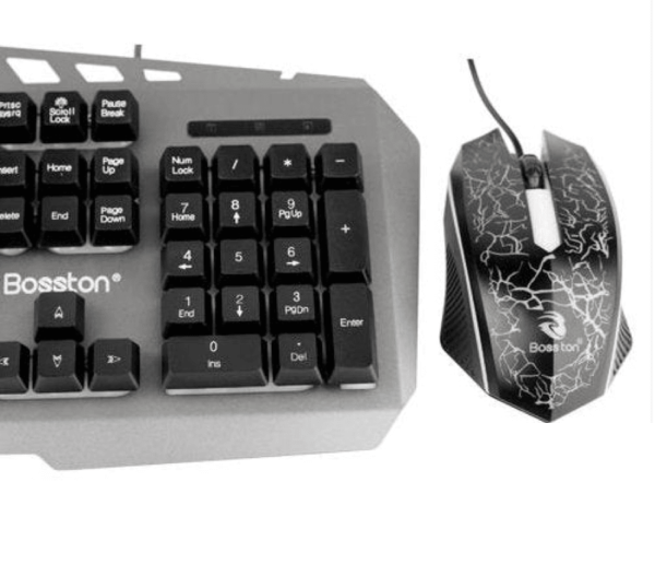 3U1 Set Gaming Tastatura Mis I Podloga -