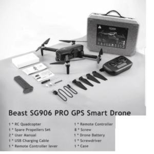 5G / Wifi Gps Dron Sg906 Pro - Crne Boje Quadcopter