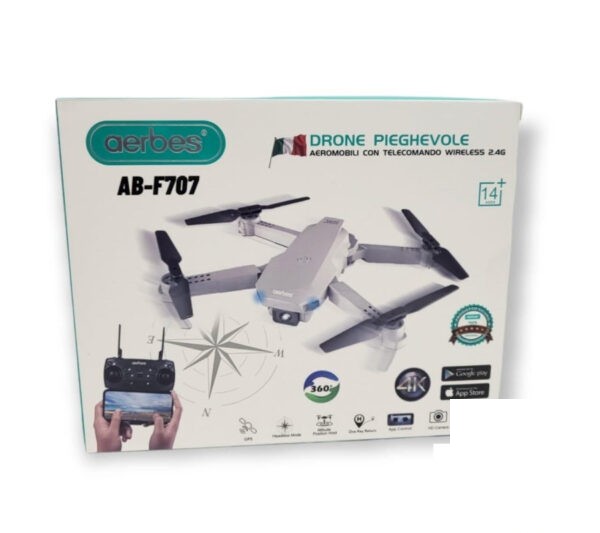 Aerbes Ab- F707 Dron/Sa Preklopnom Antenom I 4K Kamerom -