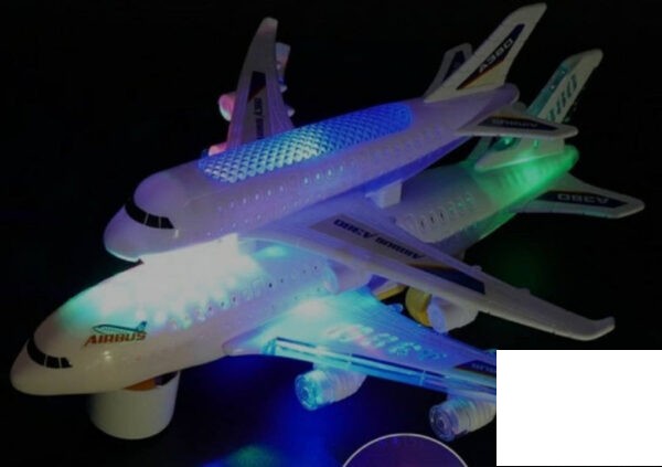 Airbus A380 Avionske Igrake 3D Svetla I Muzika -