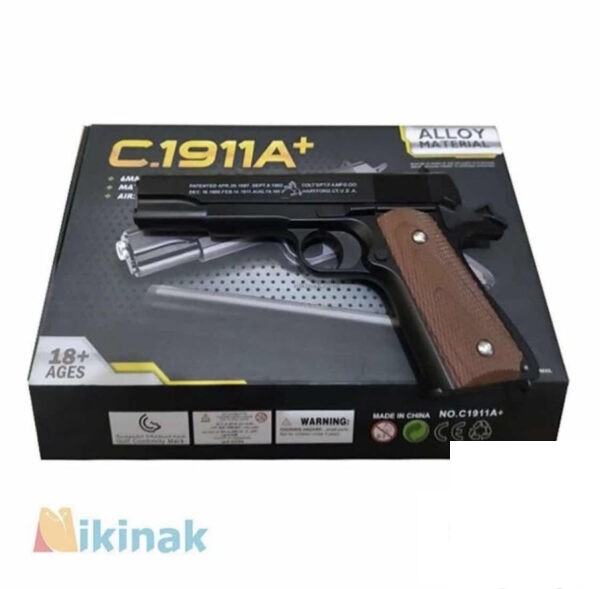 Airsoft Metalni Pitolj Na Kuglice - C1911A Ful Metal