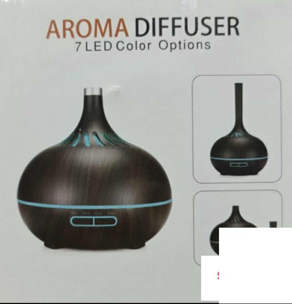 Aroms Difuzer Sa Sedam Led Boja I Tajmerom - Ovlaiva 400Ml