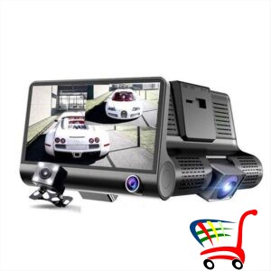 3 u 1 auto kamera full HD - 3 u 1 auto kamera full HD