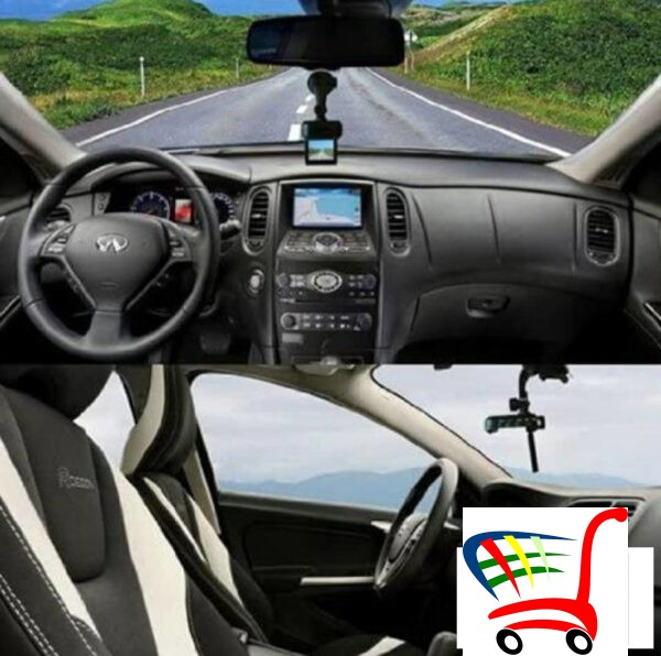 Auto Kamera Sa Snimanjem I Ekranom - Hd Dvr