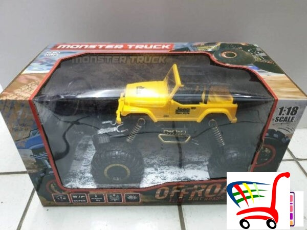 Auto.na Daljinski - Monster Truck Veliki Dip 4X4 Uti