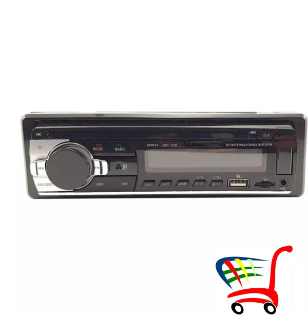 Auto Radio Bluetooth 4X60 Model - Xbtqd-520Bt