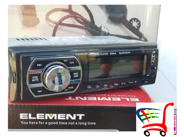 Auto Radio Bluetooth Mp3/Sd/Aux/Usb/Fm/Euro Dzek -