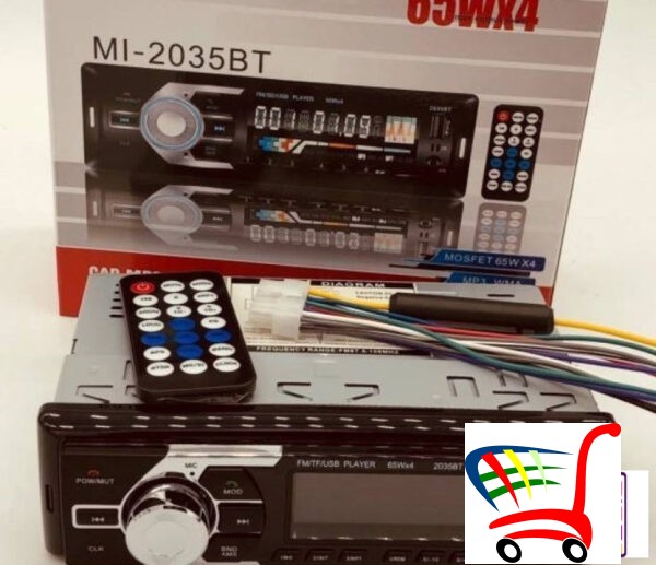 Auto Radio Model Mi-2035Bt -