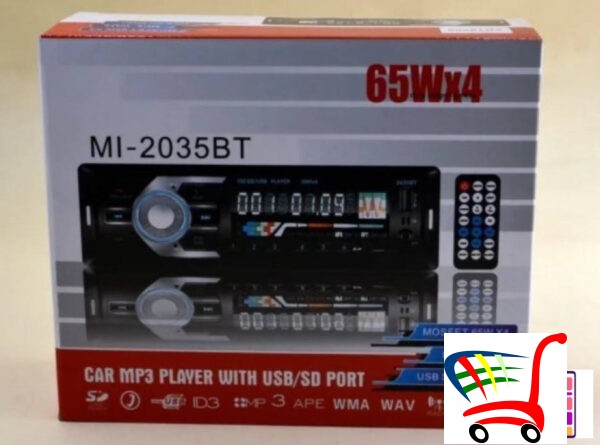 Auto Radio Model Mi-2035Bt -