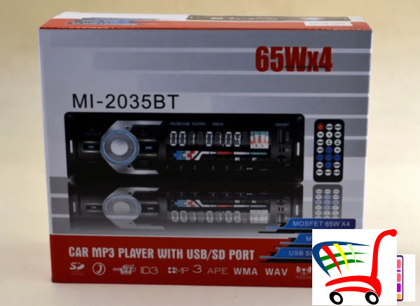 Auto Radio Model Mi-2035Bt -