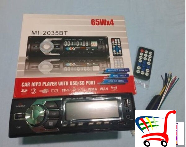 Auto Radio Model Mi-2035Bt -