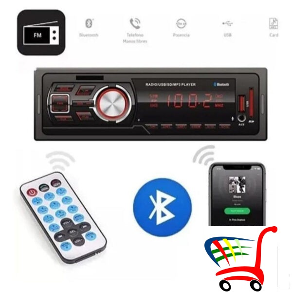 Auto Radio Sa Bluetooth-Mp3-Usb-Sd Nov Model 626 -