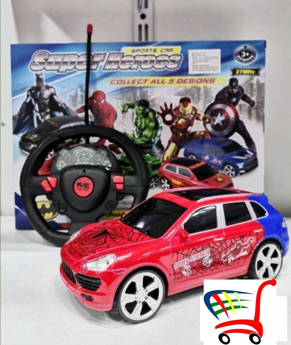 Auto Spider-Man I Auto Hulk Na Daljinski -