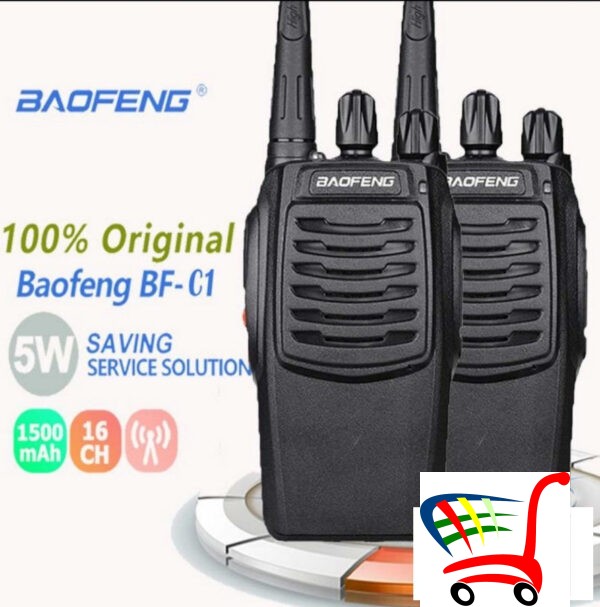 Baofeng Bf-C1/Baofeng Toki Voki/Set 2 Kom -