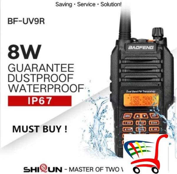 Baofeng Uv9R Vodootporna Toki Voki Radio Stanica Uv 9R -