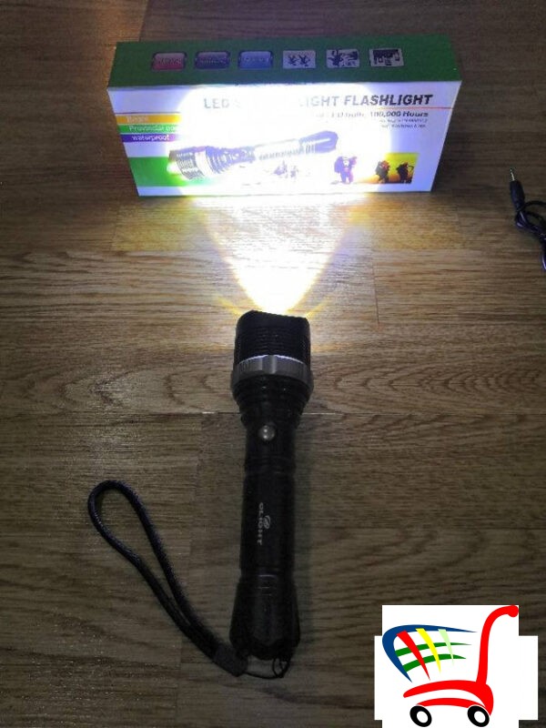 Baterijska Lampa Punjiva Police 100000W T6. Olight -