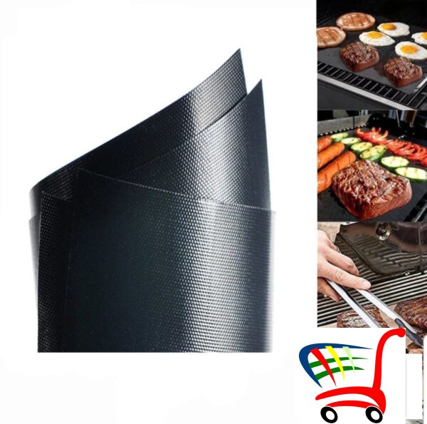 Bbq Grill Mat - Podloga Za Rostilj 2 Komada