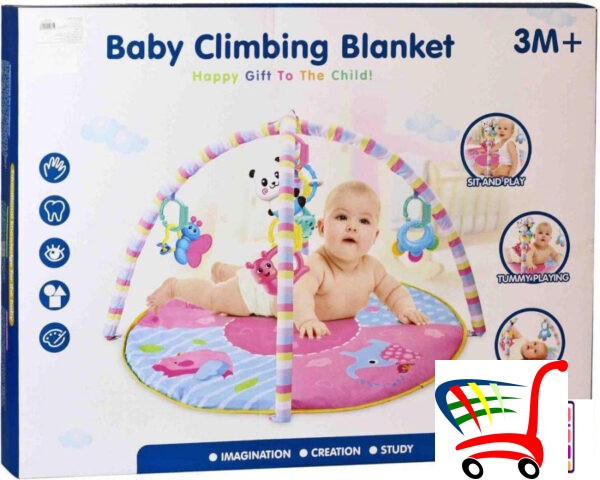 Bebi Gimnastika-Climbing Blanket -