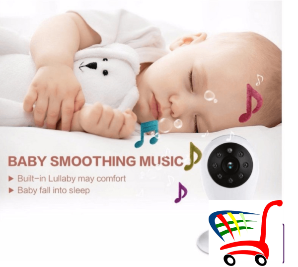 Bebi Monitor - Baby Kamera Sa Ekranom I Temperaturom