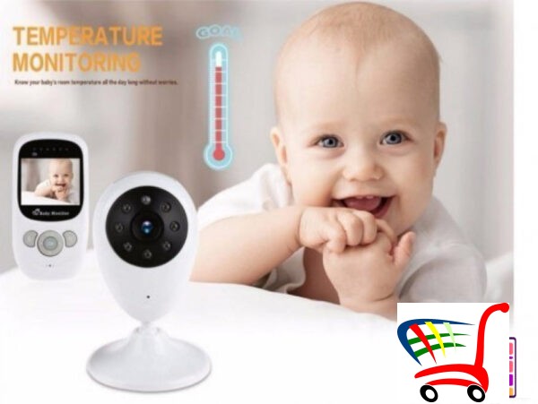 Bebi Monitor - Baby Kamera Sa Ekranom I Temperaturom