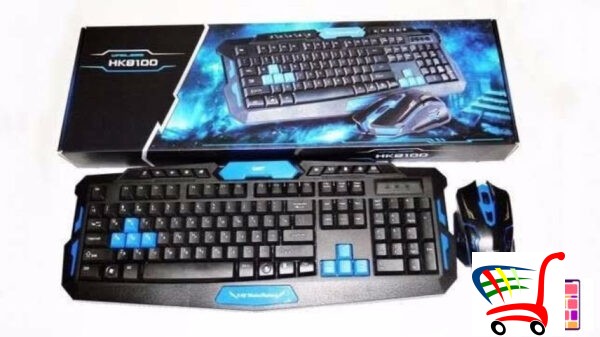 Bezicna Gaming Tastatura + Mis - Odlican Komplet Set