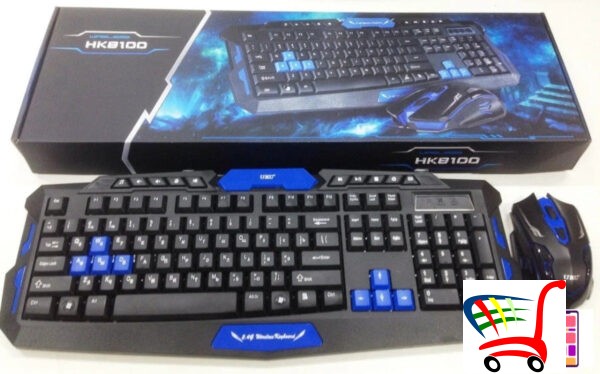 Bezicna Gaming Tastatura + Mis - Odlican Komplet Set