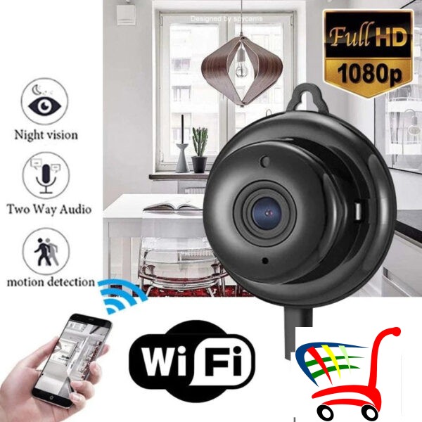 Beina Mini Hd 1080P Smart Kamera Wifi Ip V380 -