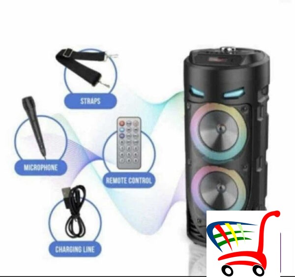 Bluetooth Karaoke Zvunik+Daljinski+Mikrofon - Zqs 4239