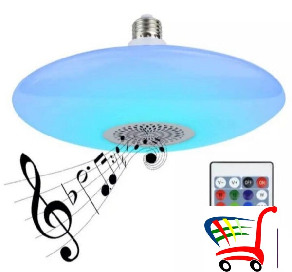 Bluetooth Muzika Led Sijalica 48W -