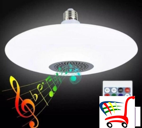 Bluetooth Muzika Led Sijalica 48W -