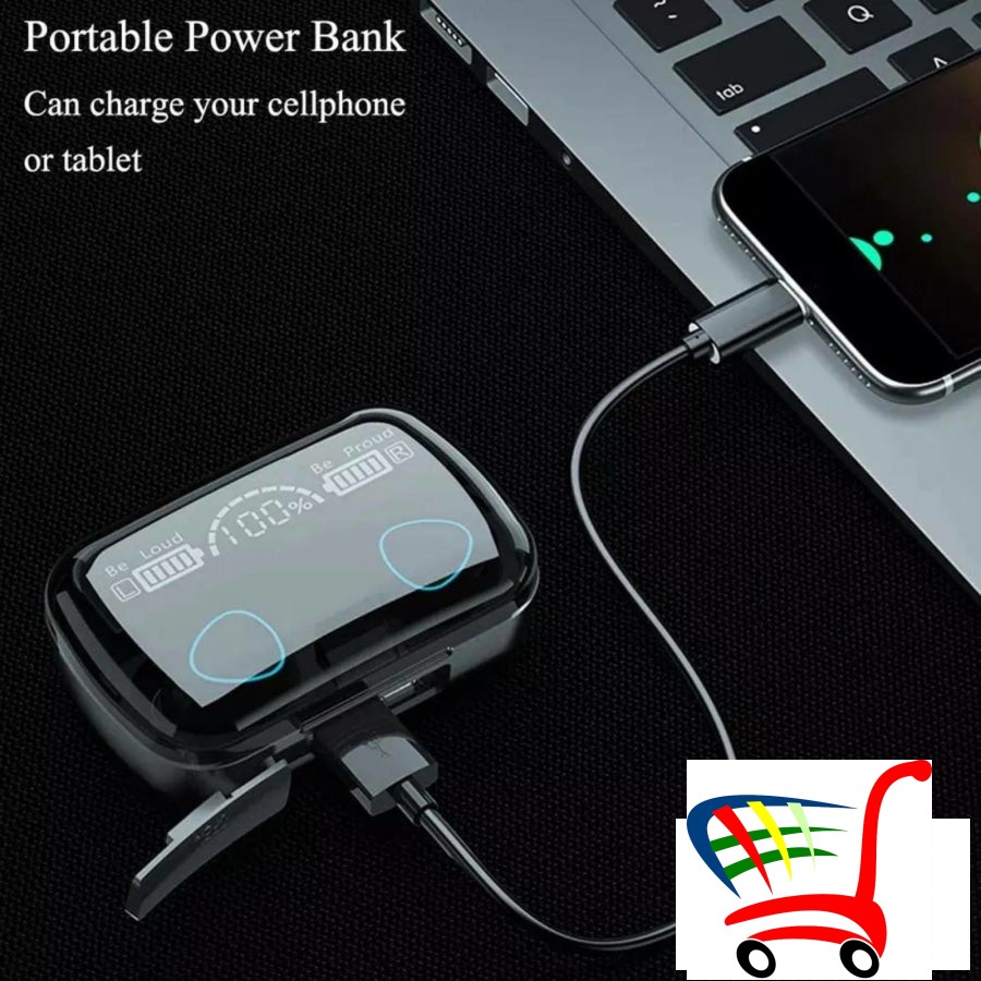 Bluetooth Slualice M10+Power Bank -