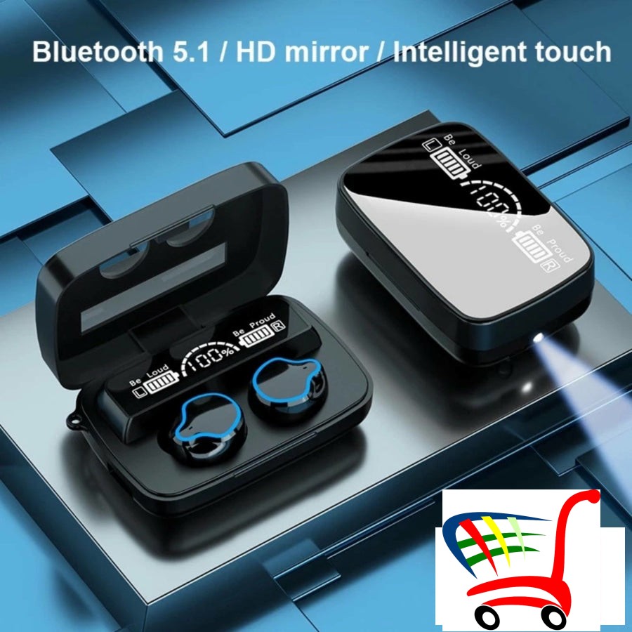 Bluetooth Slualice M9+Power Bank -