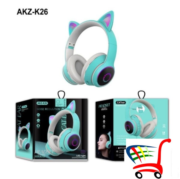 Bluetooth Slusalice Za Decu Cat -