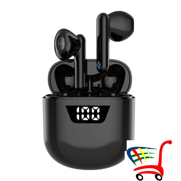 Bluetooth Tws Slualice J55/Crne Bele -