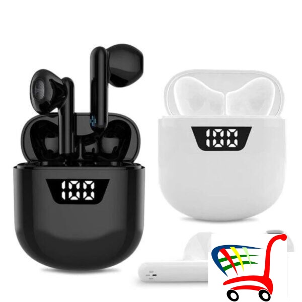 Bluetooth Tws Slualice J55/Crne Bele -