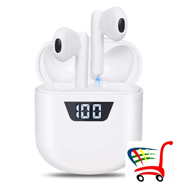 Bluetooth Tws Slualice J55/Crne Bele -
