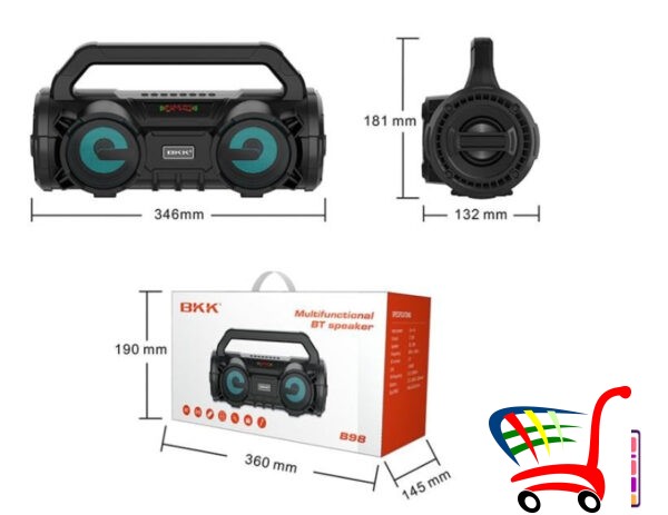 Bluetooth Zvucnik -