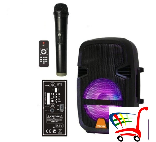 Bluetooth Zvunik Karaoke + Mikrofon Beini Mk-B26 -