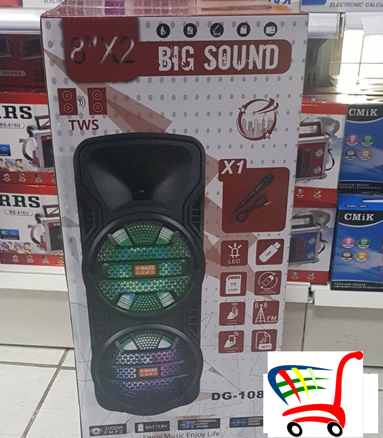 Bluetooth Zvucnik + Karaoke Mikrofon (Odlican Model) -